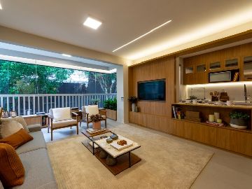 Living Apartamento de 3 dorm