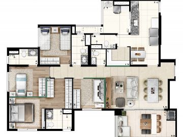 Planta 4 dorm 3 suites