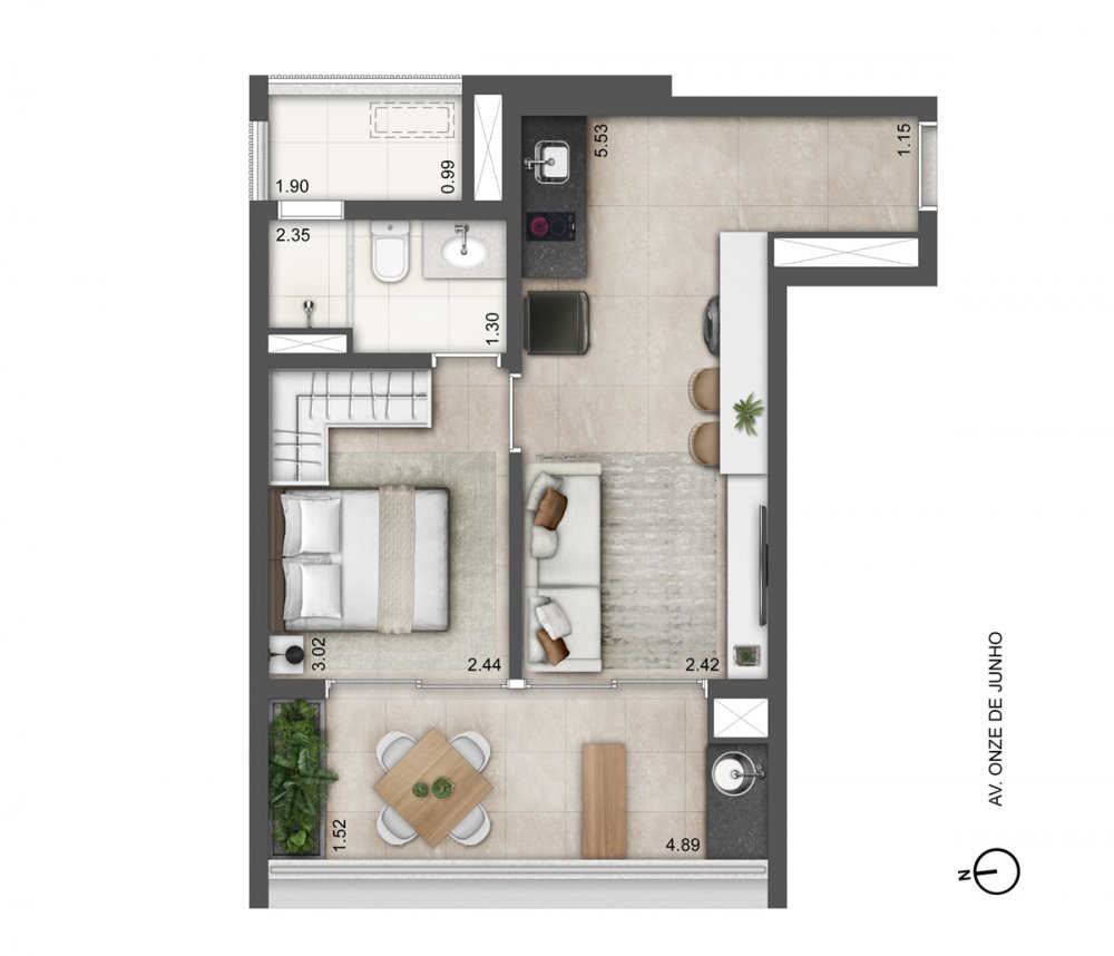 Planta 42m�