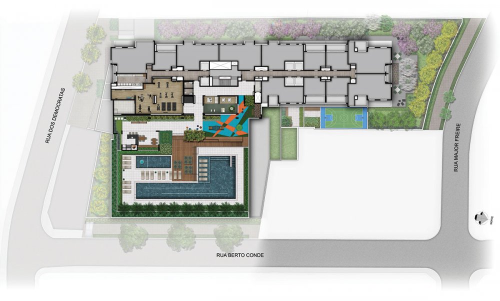 Implanta��o lazer