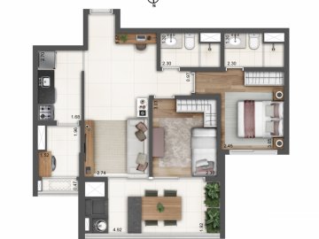 2 dorm 