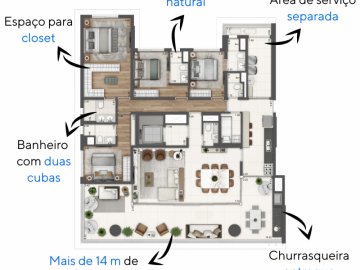 Plantas 4 suites