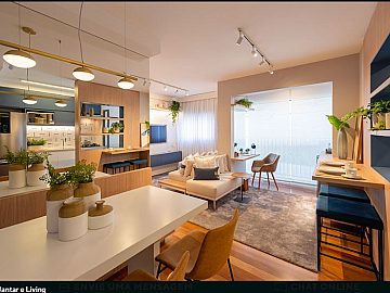 MODO POMPEIA 1 DORMIT�RIO 32M�