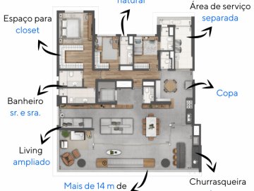 planta 3 suites living ampliado